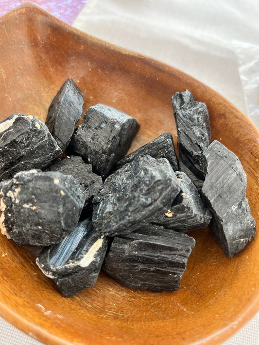 Raw Black Tourmaline