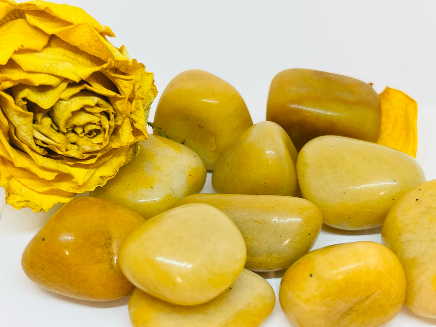 Tumbled Yellow Aventurine