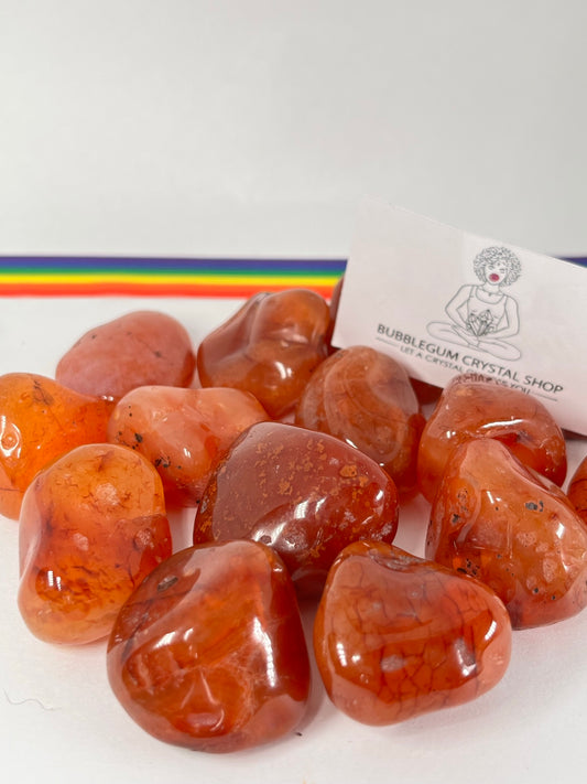 Tumbled Carnelian