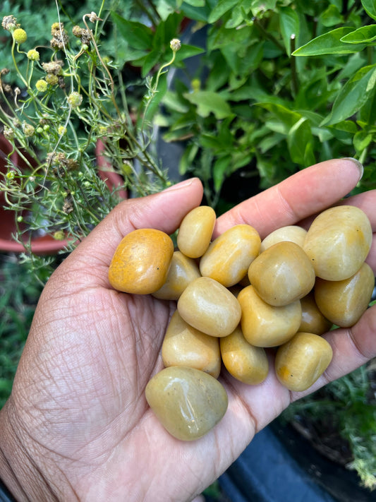 Tumbled Yellow Aventurine