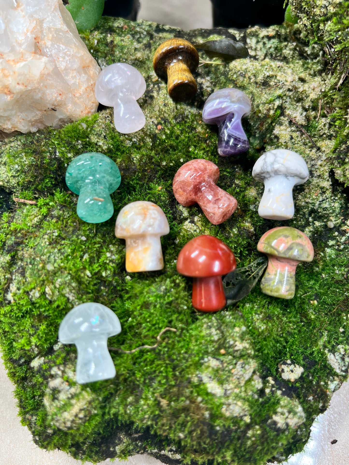 Crystal Mushrooms