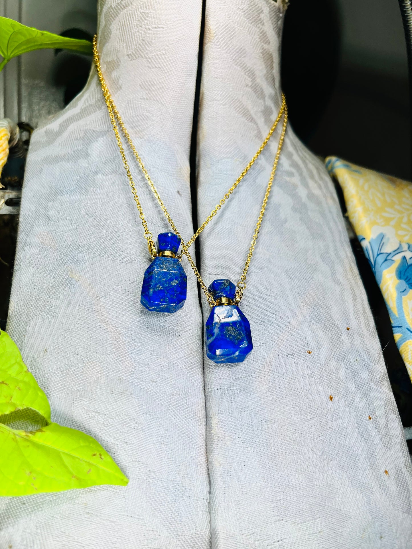 Crystal Perfume Necklace & Oil