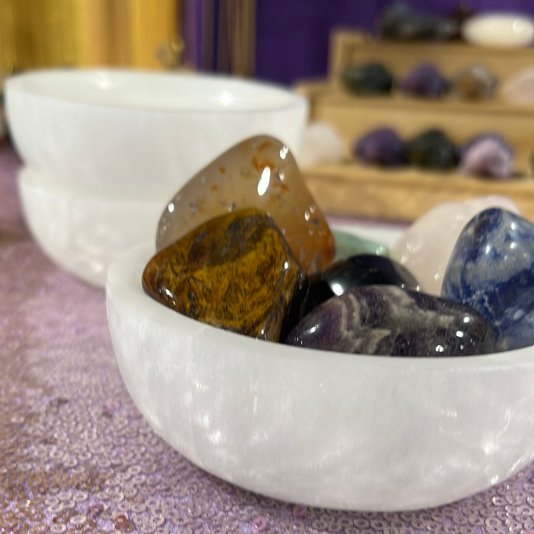 Selenite Bowls