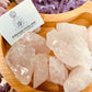 Raw Rose Quartz