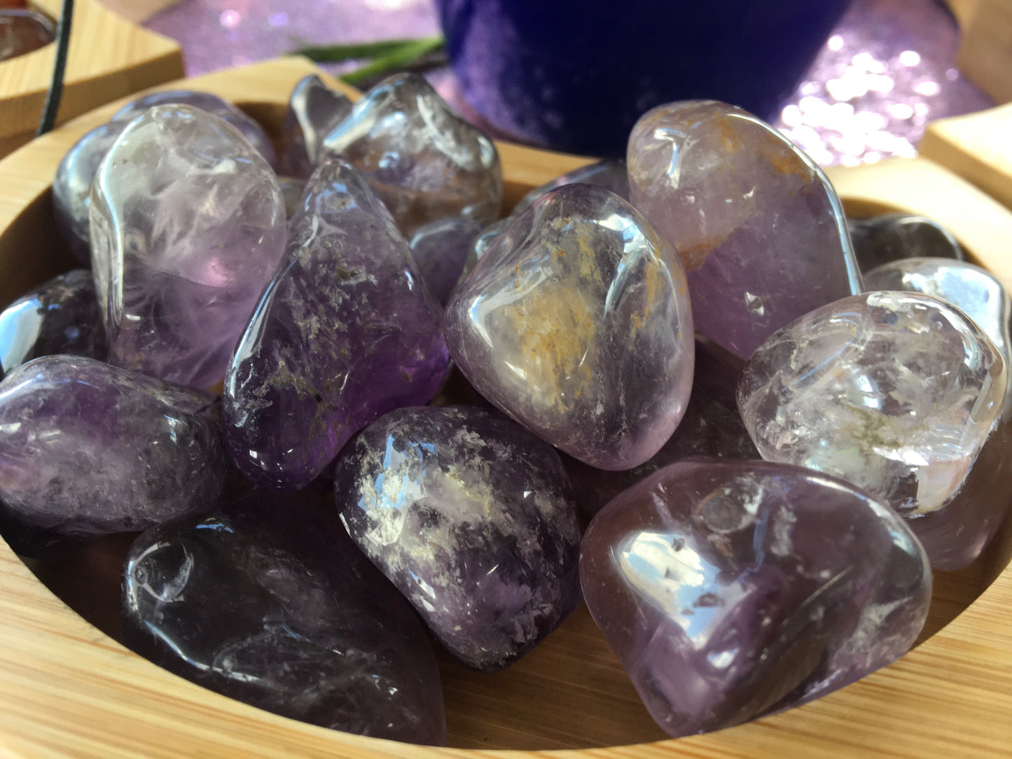 Tumbled Amethyst