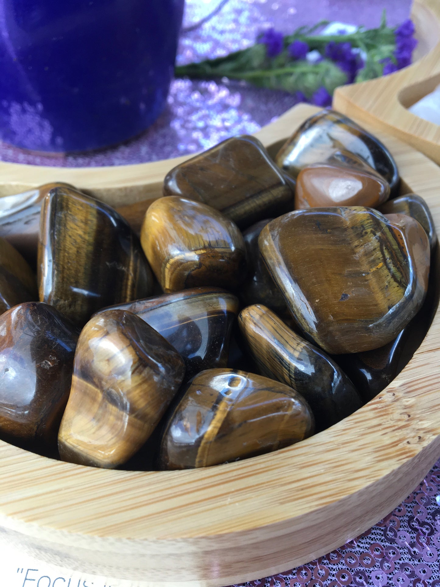 Tumbled Tiger’s Eye